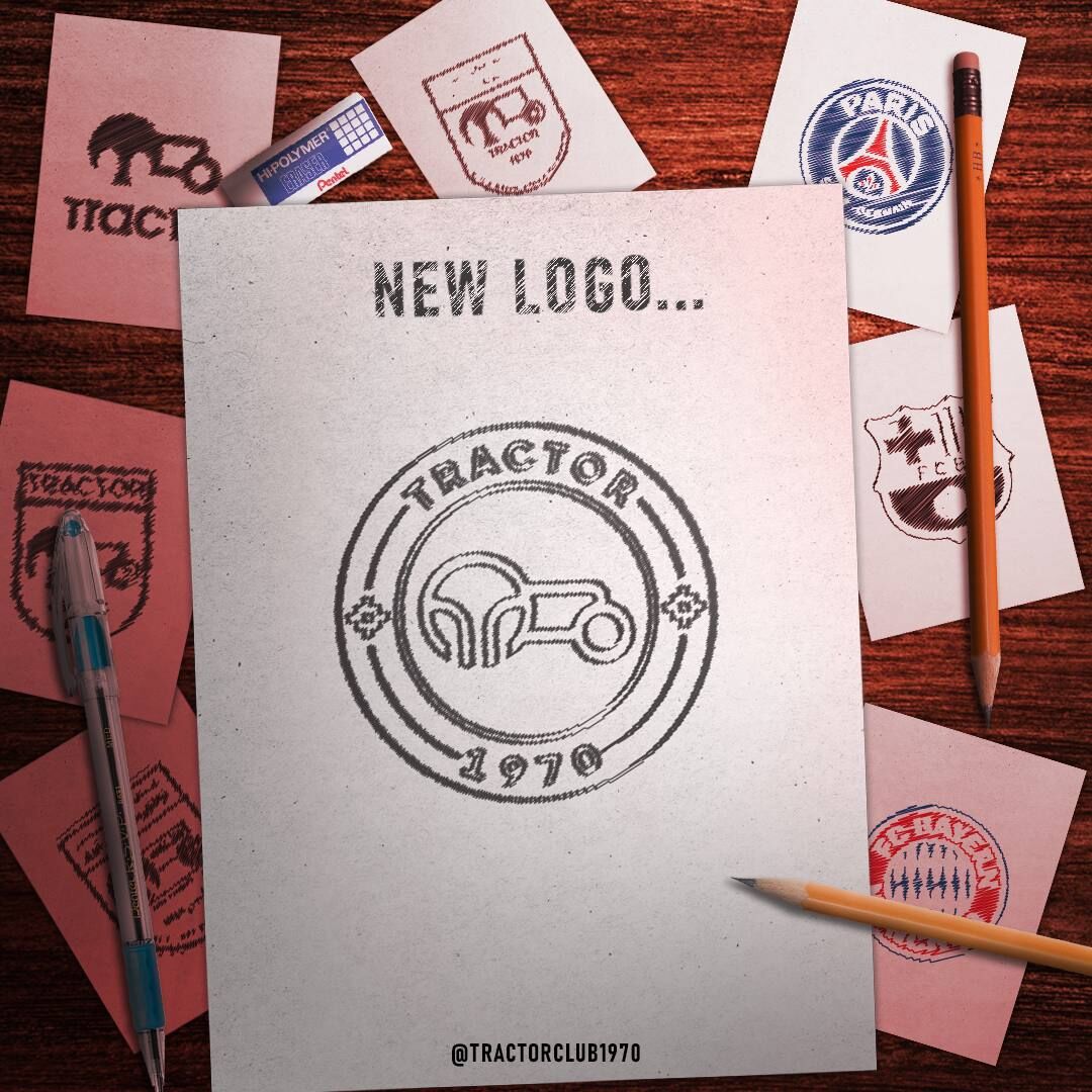 عکس| رونمایی رسمی از لوگوی جدید تیم تراکتور