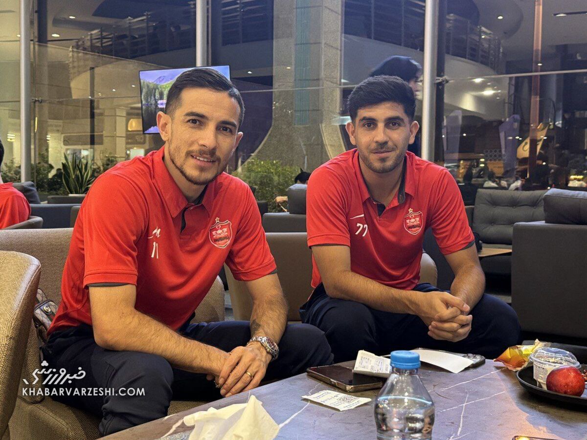 بازیکنان پرسپولیس آماده پریدن! +تصاویر