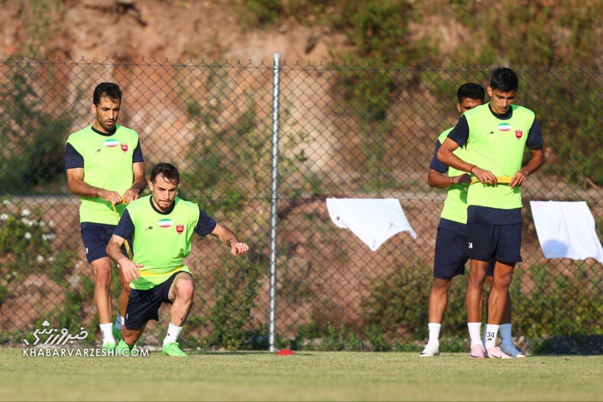 اولین تمرین پرسپولیس در ترکیه/ گاریدو سرخها را در جنگل تمرین داد! +تصاویر