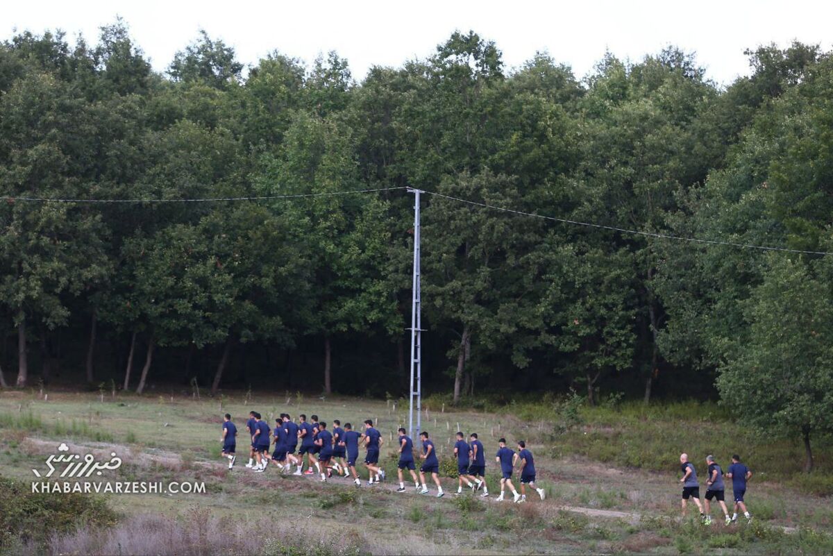 اولین تمرین پرسپولیس در ترکیه/ گاریدو سرخها را در جنگل تمرین داد! +تصاویر