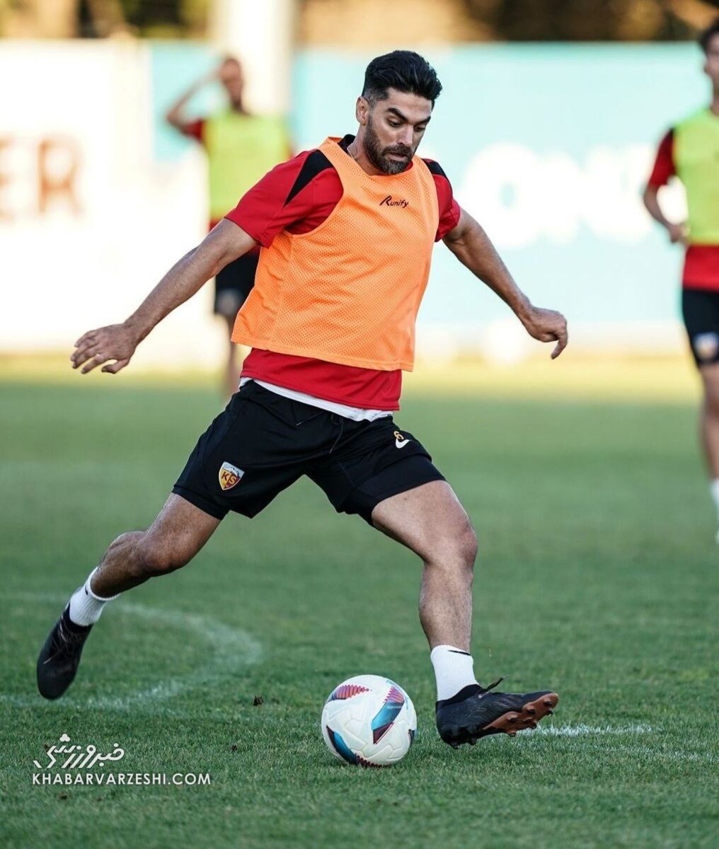 عکس| استقلال نه! علی کریمی به تمرینات کایسریاسپور برگشت