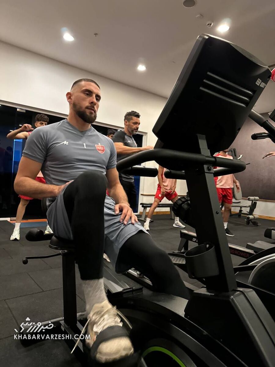 رونمایی از جانشین بیرانوند در تمرین پرسپولیس +عکس