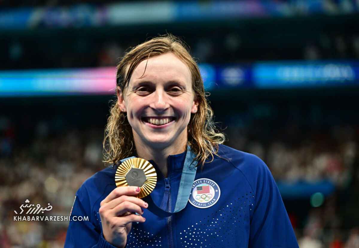 کیتی لدکی پرافتخارترین زن تاریخ المپیک شد کیتی لدکی پرافتخارترین زن تاریخ المپیک شد
