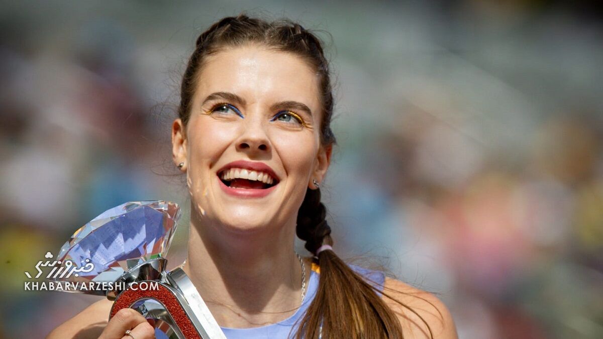 قهرمانی دختر خبرساز اوکراینی در المپیک/ یاروسلاوا که در کیسه خواب میخوابید طلا گرفت +عکس یاروسلاوا ماهوچیخ