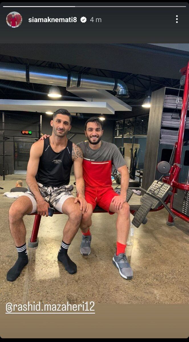 تمرین مشترک سرخابیهای سابق که بدون تیم هستند! +عکس