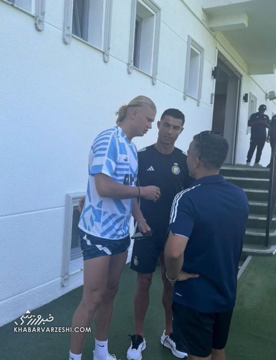 دیدار رونالدو با یکی از خبرسازترین ستارههای فوتبال +تصاویر