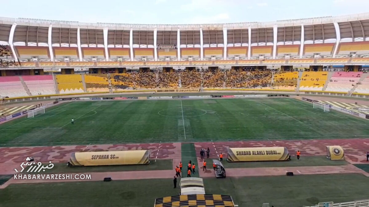 پتوی چهل تکه یا زمین فوتبال؛ نقشجهان را چه میشود! +عکس