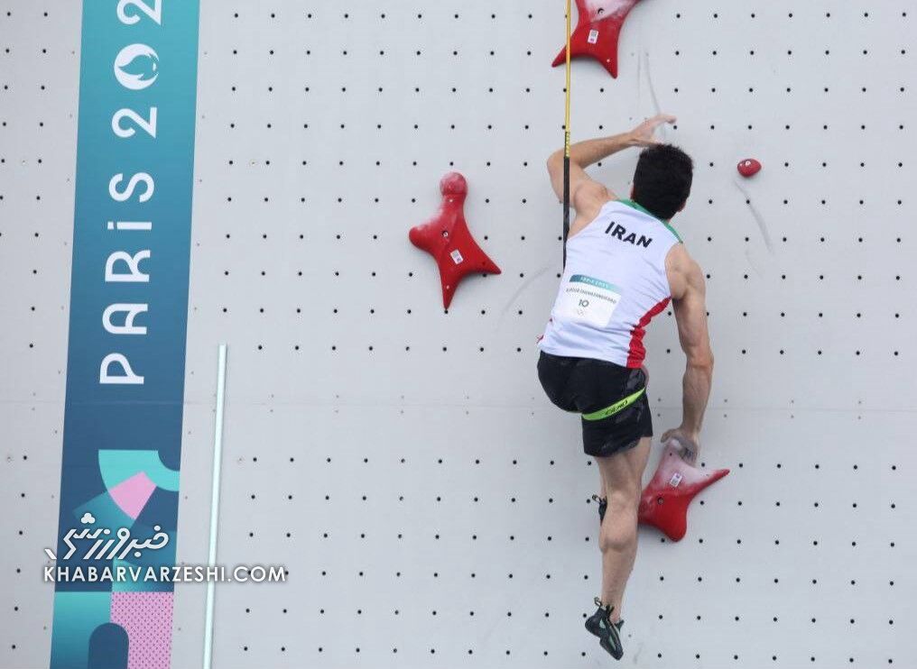 علیپور چند صدم ثانیه کم آورد/ سنگنورد ایران به مدال نرسید علیپور چند صدم ثانیه کم آورد/ سنگنورد ایران به مدال نرسید