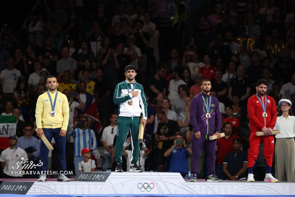 سعید اسماعیلی طلایی شد/ جوانترین کشتیگیر المپیک هم قهرمان شد