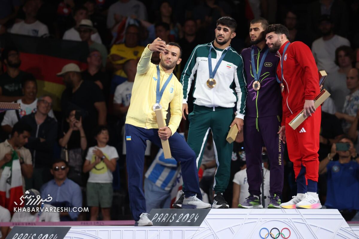 سعید اسماعیلی طلایی شد/ جوانترین کشتیگیر المپیک هم قهرمان شد
