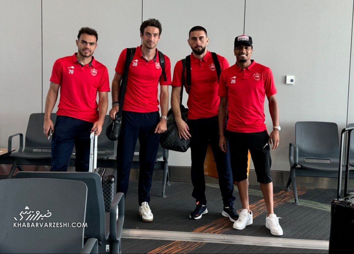 تیم پرسپولیس در راه بازگشت به تهران تیم پرسپولیس در راه بازگشت به تهران