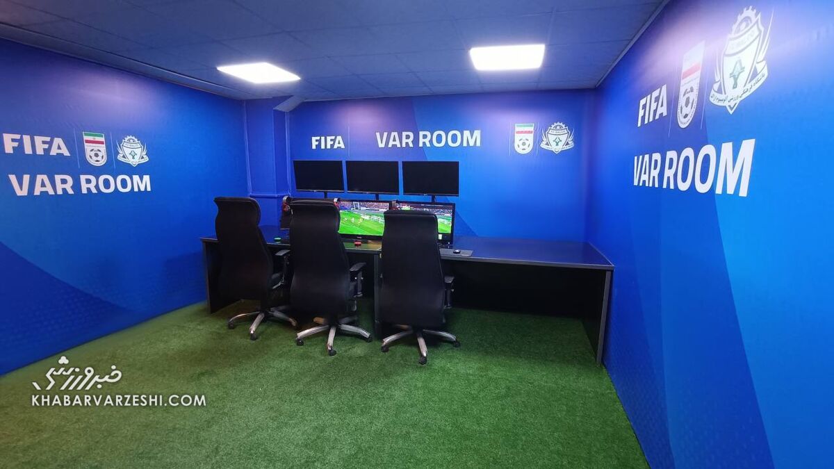 تصاویر| سیستم کمک داور ویدیویی به اراک رسید