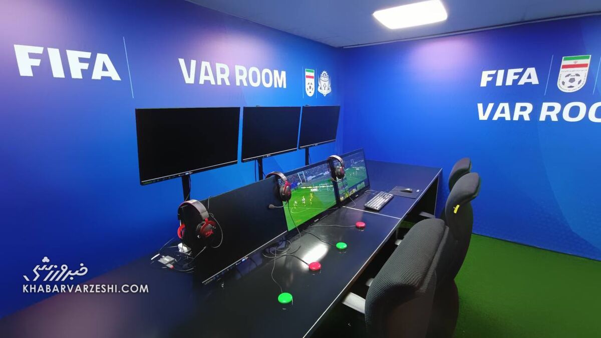 تصاویر| سیستم کمک داور ویدیویی به اراک رسید