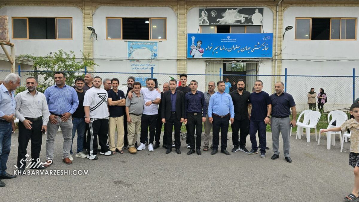 عکس| آیین استقبال از کمک مربی حسن رنگرز/ مجید رمضانی چشم و چراغ نوشهریها شد