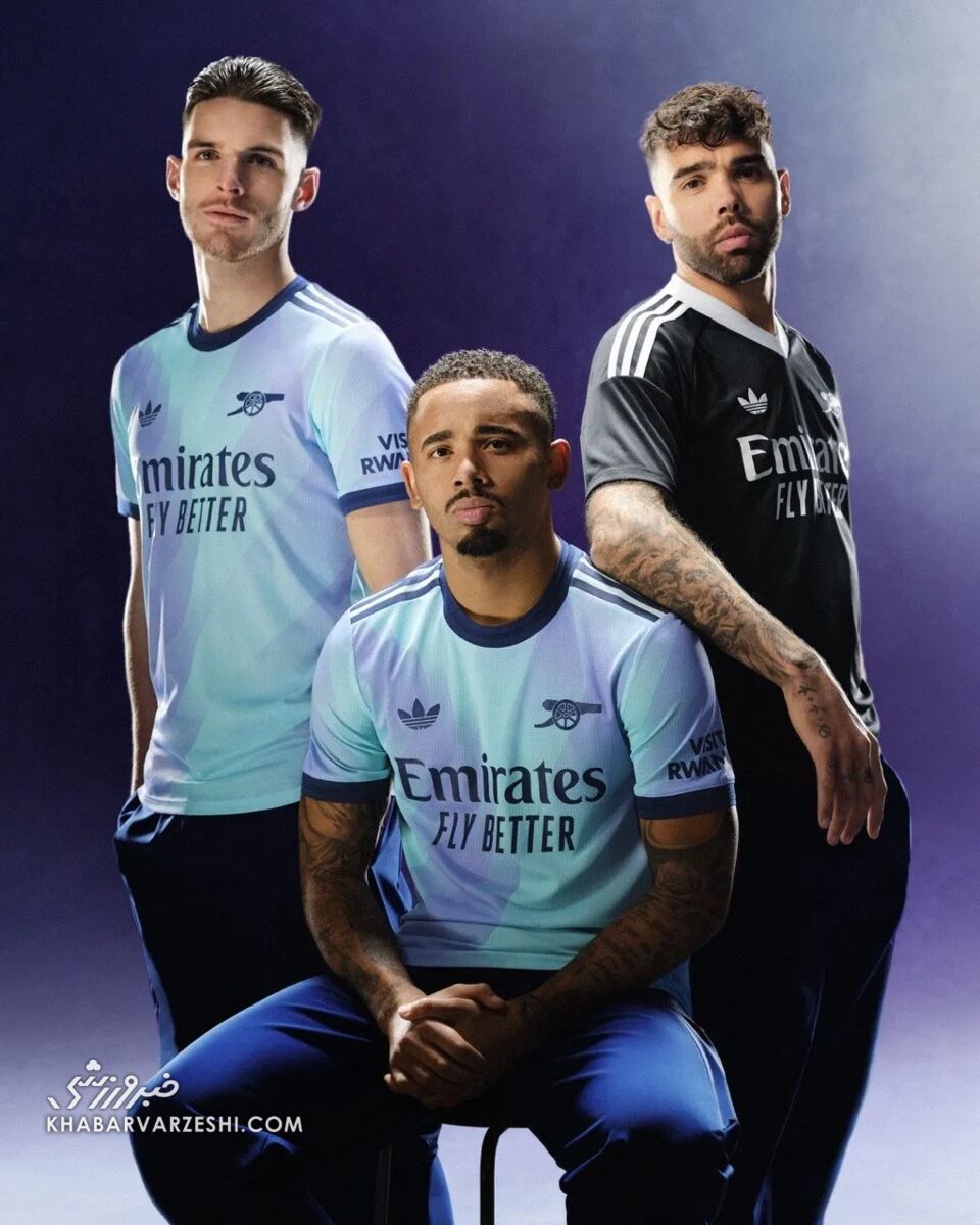 عکس| آرسنال آبیپوش شد!