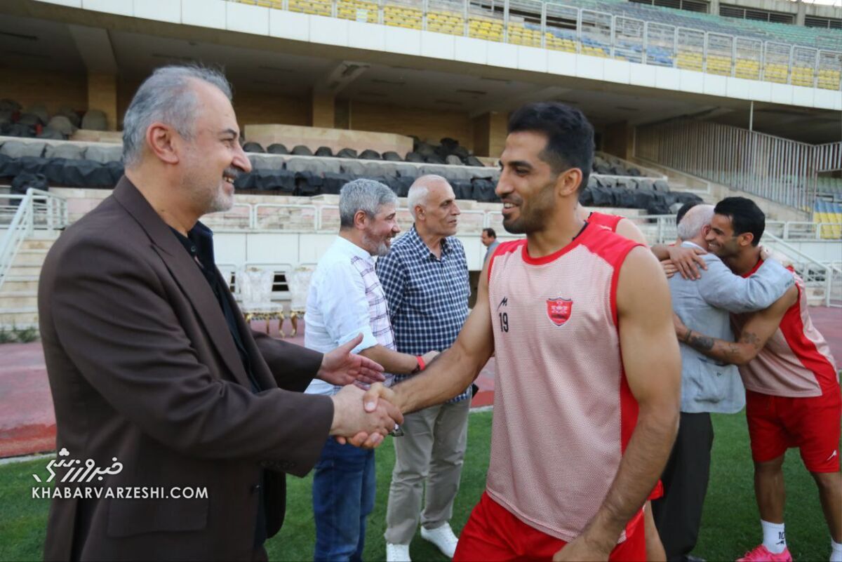 ۲ چهره محبوب به پرسپولیسیها اضافه شدند/ دوپینگ شاگردان گاریدو با حضور اسطورهها +عکس