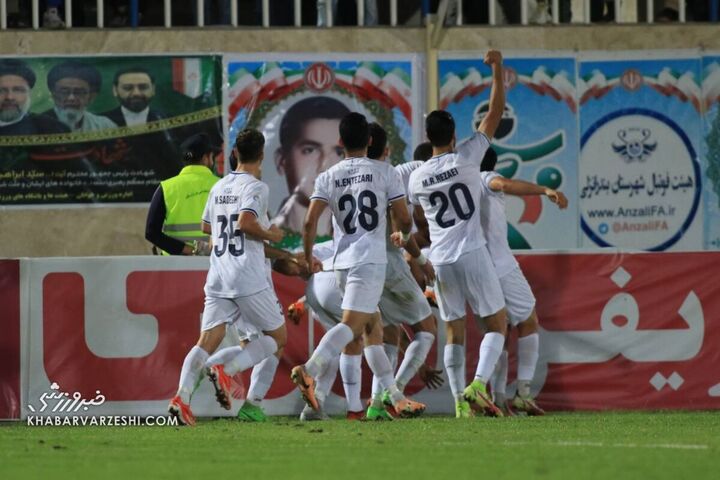 شادی گل امید نورافکن؛ ملوان - گلگهر