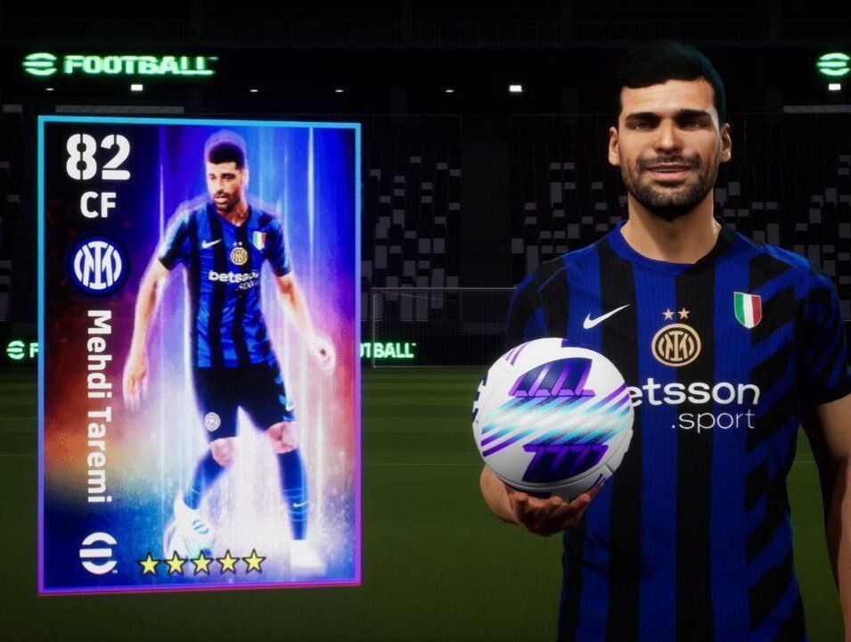 تصویری عجیب و خندهدار از کارت مهدی طارمی در E Football!