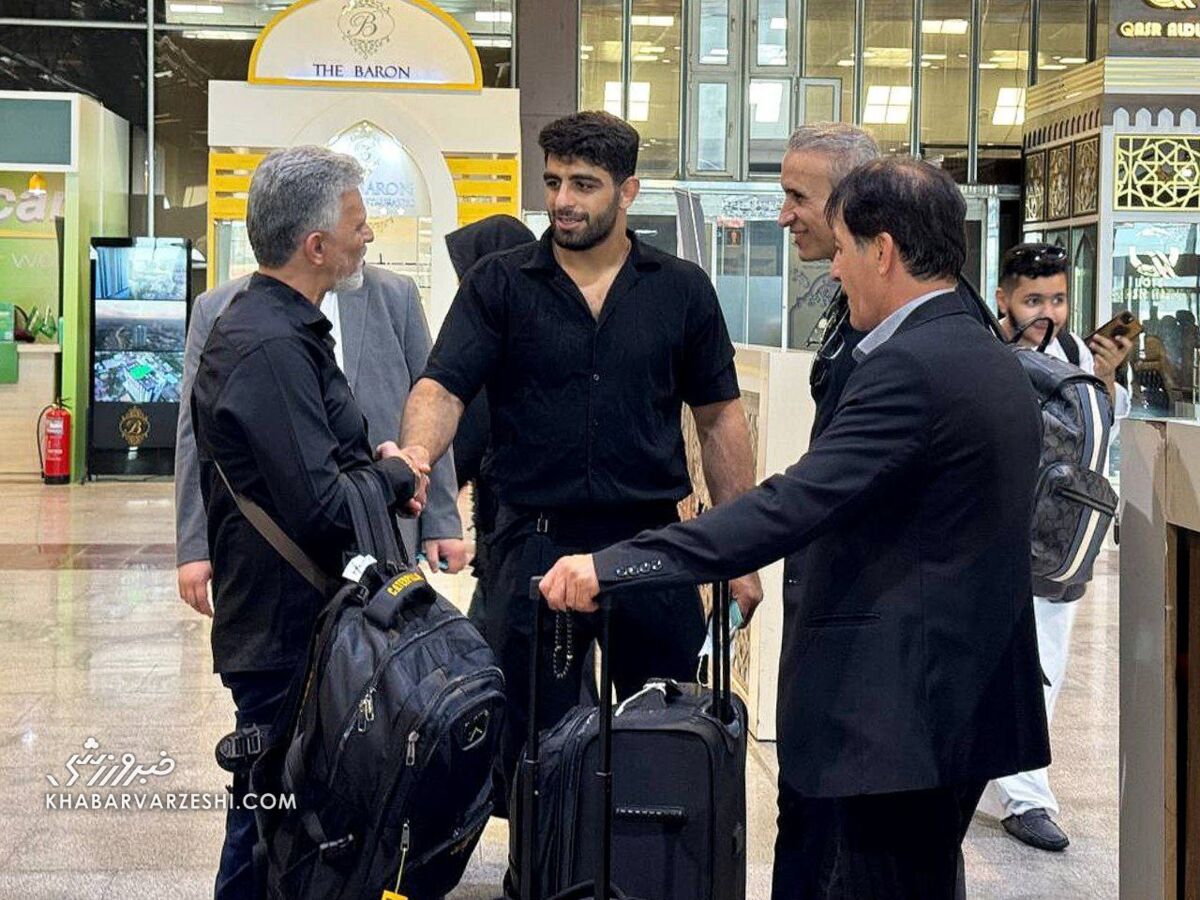 عکس| گلمحمدی، نکونام و قهرمان المپیک در راه کربلا