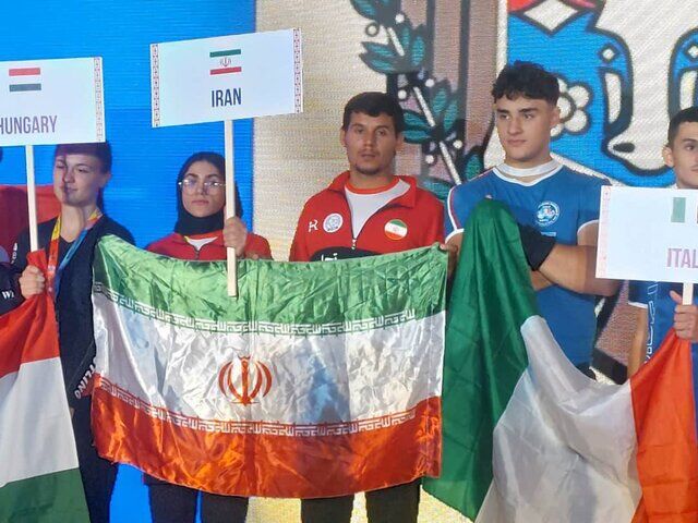 دختر مچانداز ایران در رقابتهای جهانی برنزی شد