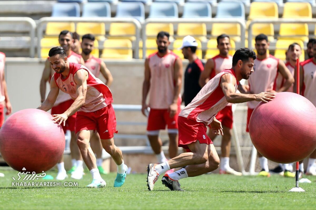 پورعلی‌گنجی همچنان دور از تمرینات گروهی پرسپولیس