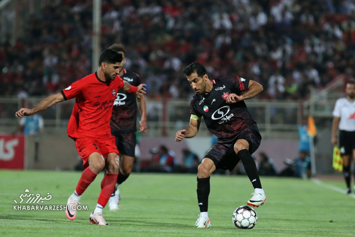 پرسپولیس کریم باقری با سه تغییر مقابل تراکتور +عکس پرسپولیس کریم باقری با سه تغییر مقابل تراکتور +عکس