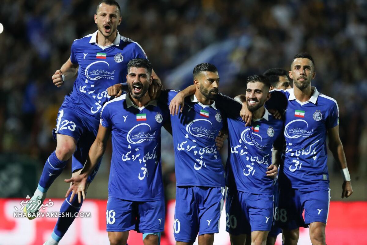 جواد نکونام گلزنی دومین یاغی پرسپولیس را جشن گرفت!