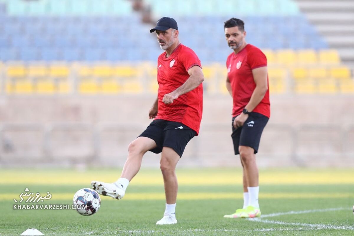 برگزاری تمرین سرخپوشان پس از صحبتهای گاریدو/ این ۲ ستاره اختصاصی تمرین کردند