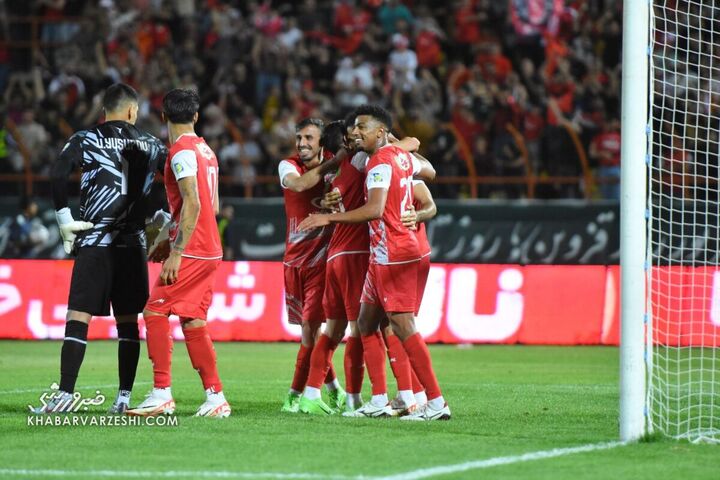 شادی گل وحید امیری؛ پرسپولیس - فولاد