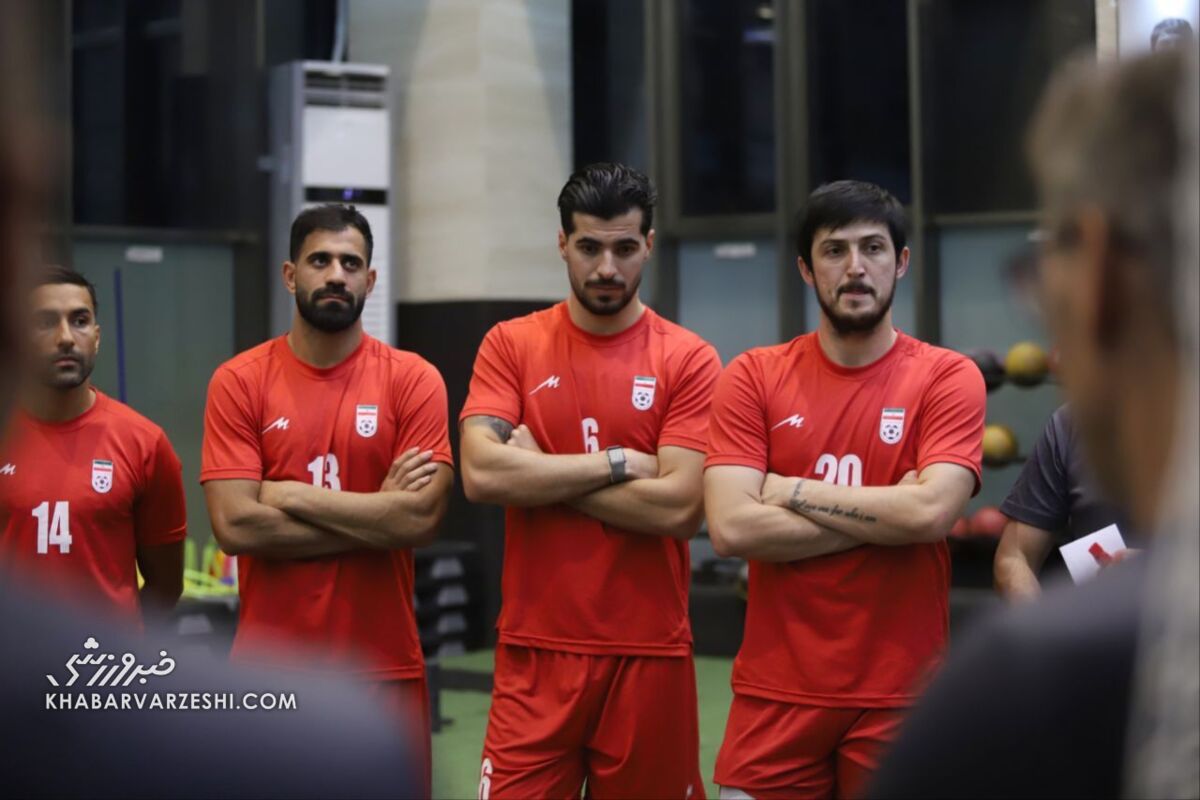 قلعهنویی در نخستین تمرین تیم ملی: حساسیت بازیها را میدانید؛ به چیزی جز موفقیت فکر نکنید