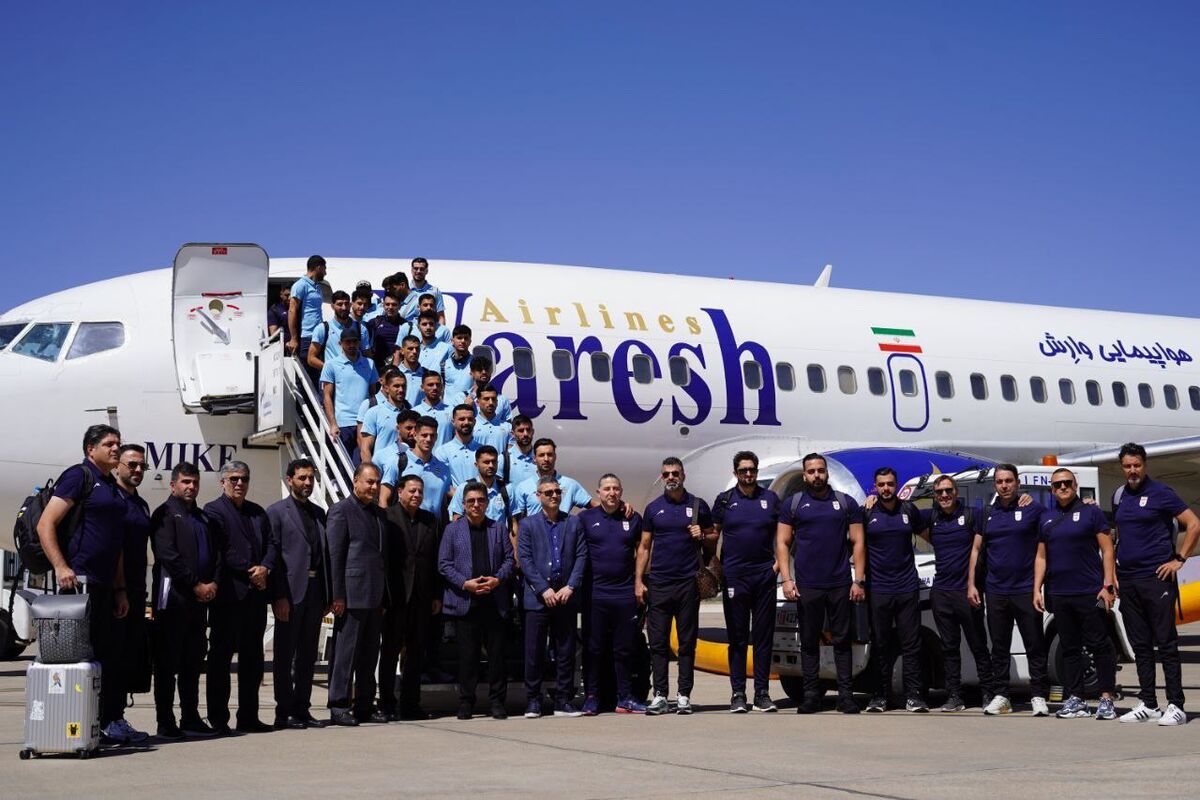 اتوبوس تیم ملی فوتبال ایران با طراحی و شعار خاص +فیلم اتوبوس تیم ملی فوتبال ایران با طراحی و شعار خاص +فیلم