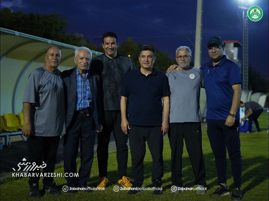 ملاقات قلعهنویی و ربیعی در زمین تمرینی ذوبآهن