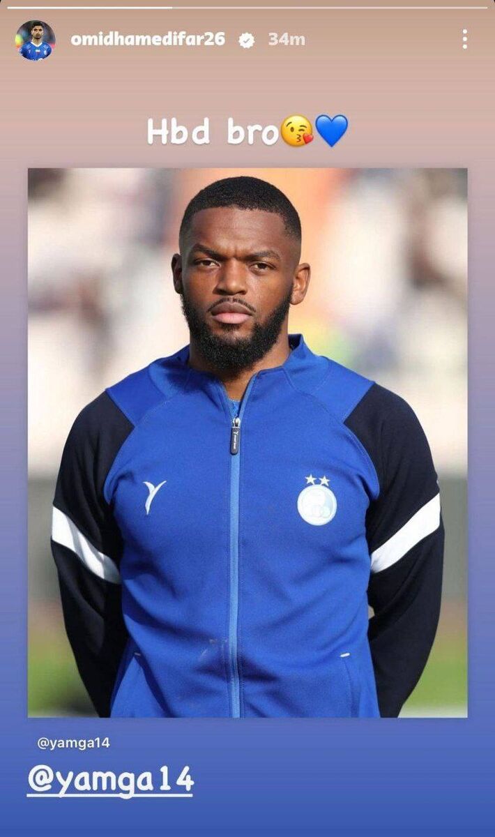 عکس| دلجوییهای ضارب یامگا ادامه دارد؛ این قسمت: تبریک تولد!