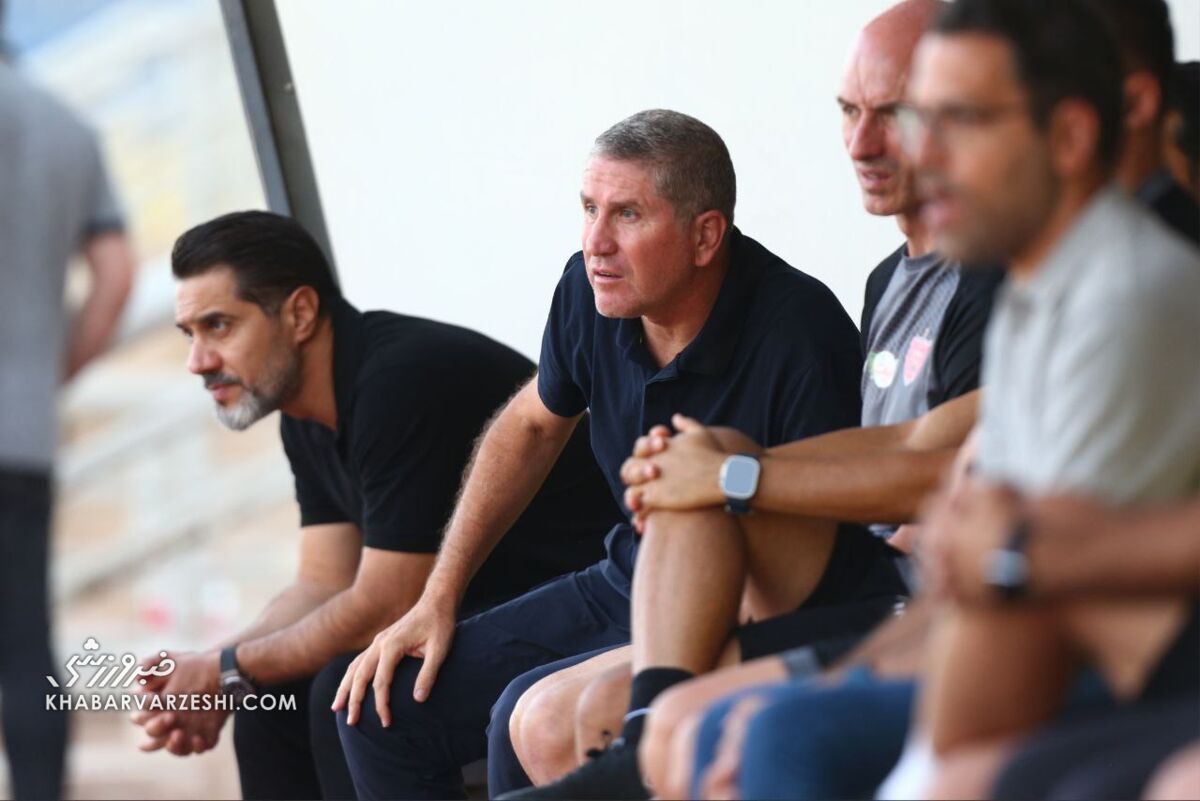 موتور خط حمله پرسپولیس مقابل نساجی روشن شد/ پیروزی سرخها با گلزنی علی و عیسی +عکس