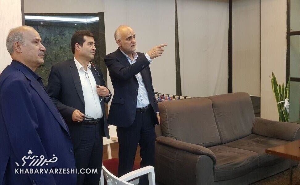 دیدار وزیر ورزش با مهدی تاج در خصوص رفع مشکلات ورزشگاهها دیدار وزیر ورزش با مهدی تاج در خصوص رفع مشکلات ورزشگاهها