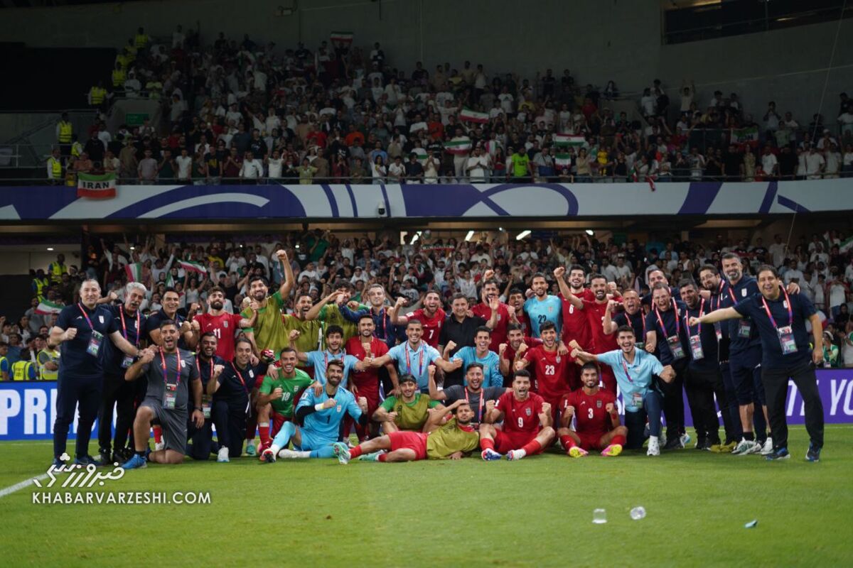 قشنگترین قاب تیم ملی فوتبال ایران در امارات/ چهره خندان ستارهها در قلعه امیر +عکس