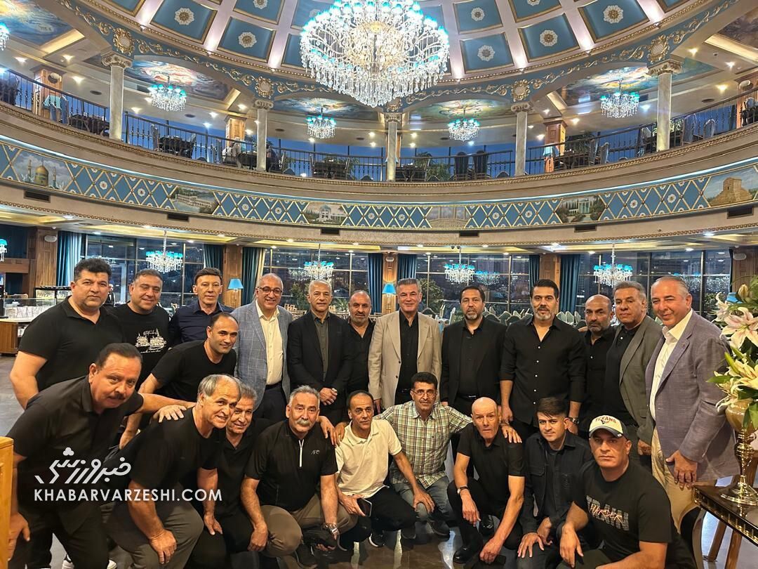 مهمانی ستارههای فوتبال به افتخار پسر تیمسار +عکس