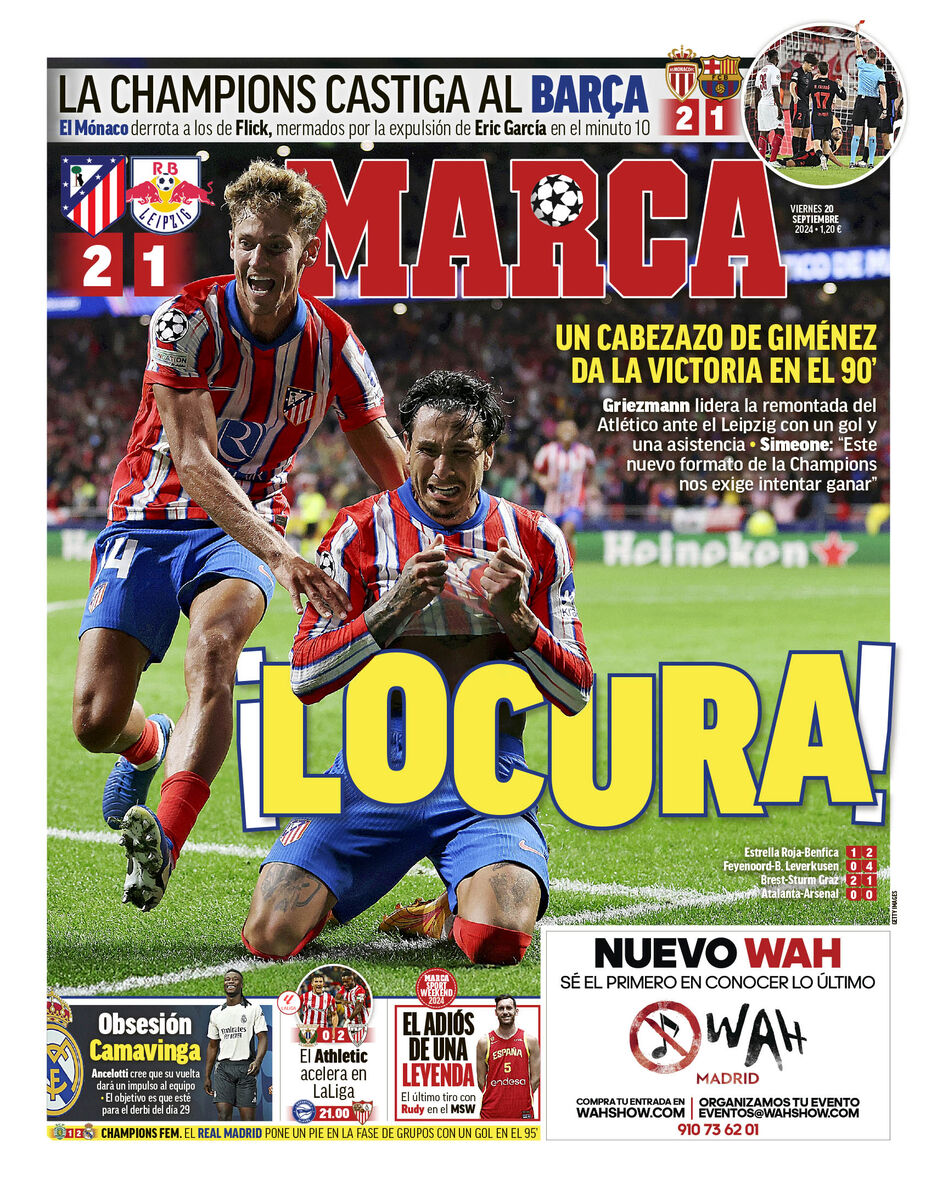 روزنامه مارکا| جنون روزنامه مارکا| جنون