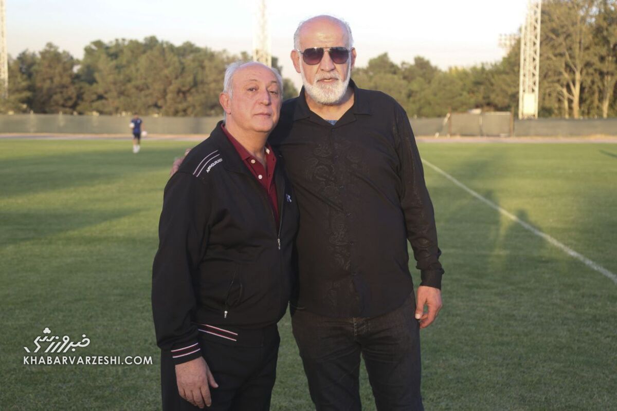 مهدی فنونی زاده و بهتاش فریبا