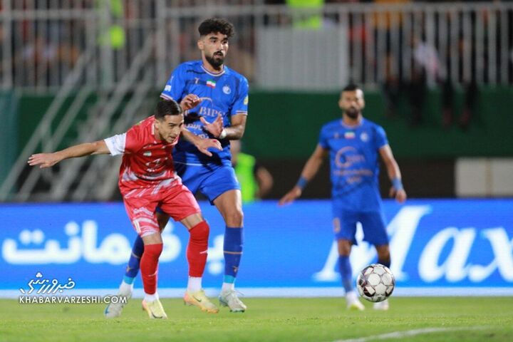 فرشاد احمدزاده و سامان فلاح؛ استقلال - پرسپولیس (دربی تهران)