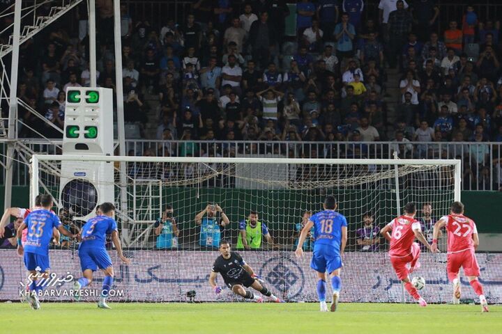 گل محمدحسین کنعانیزادگان؛ استقلال - پرسپولیس (دربی تهران)