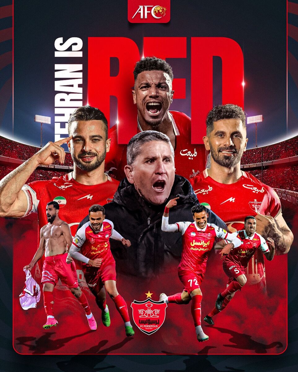 AFC هم برای استقلال کری خواند و روی زخم استقلال نمک پاشید ! 1 AFC هم برای استقلال کری خواند؛ تهران امشب قرمز است! +عکس