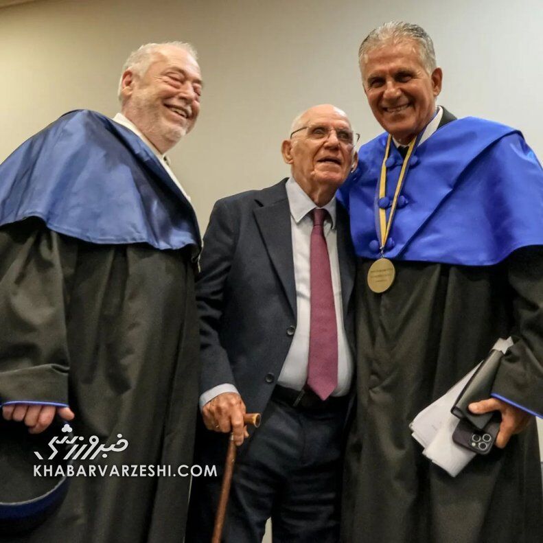 عکس| قابهایی جذاب از روزی که کیروش دکتر شد