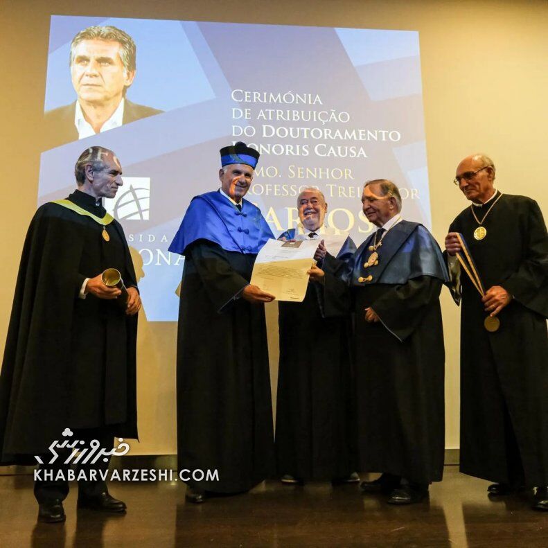 عکس| قابهایی جذاب از روزی که کیروش دکتر شد