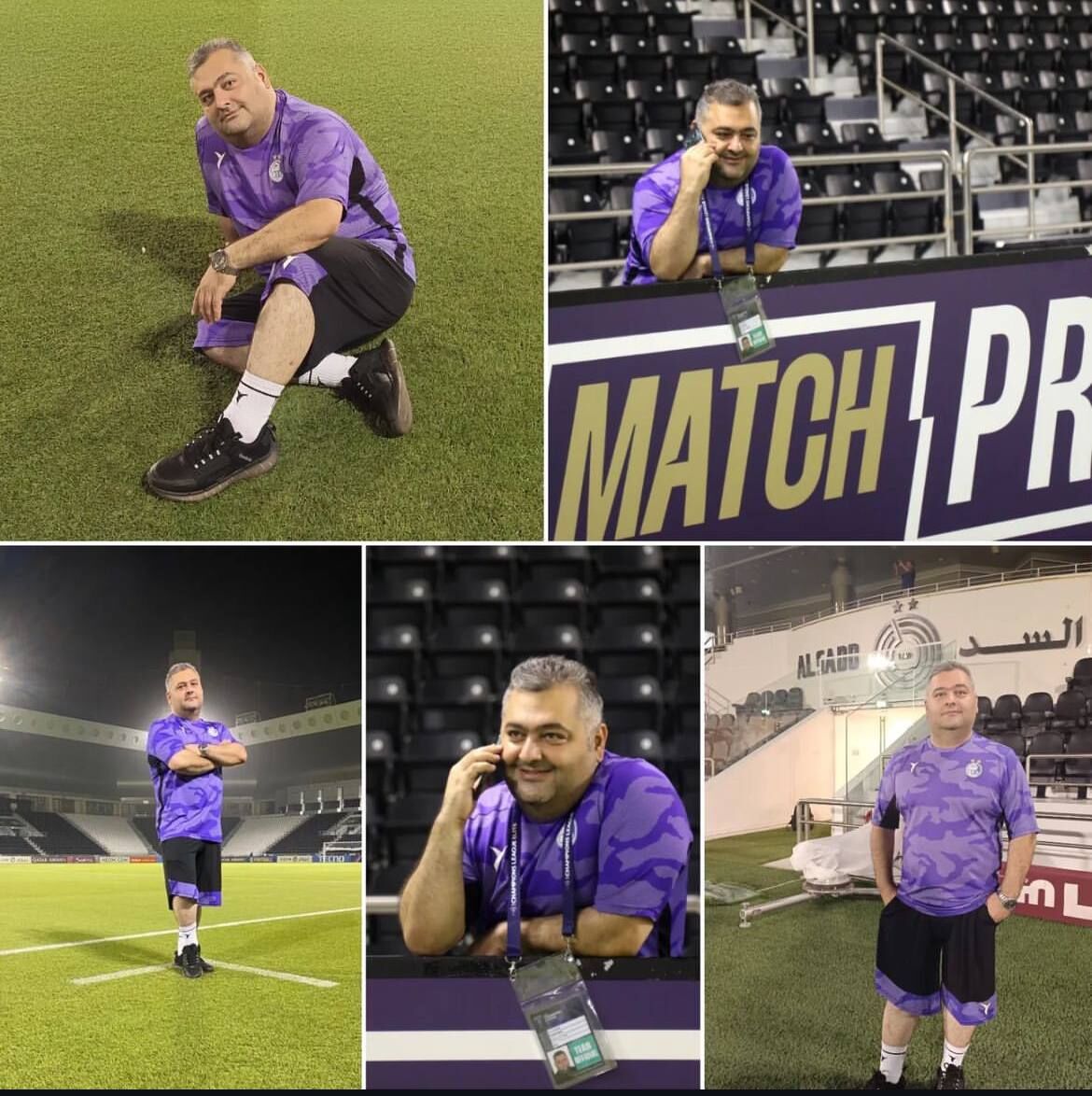 فرد نامرتبط با کاروان استقلال چه کسی بود؟/ مهمان ناخوانده آبیها در قطر! +عکس