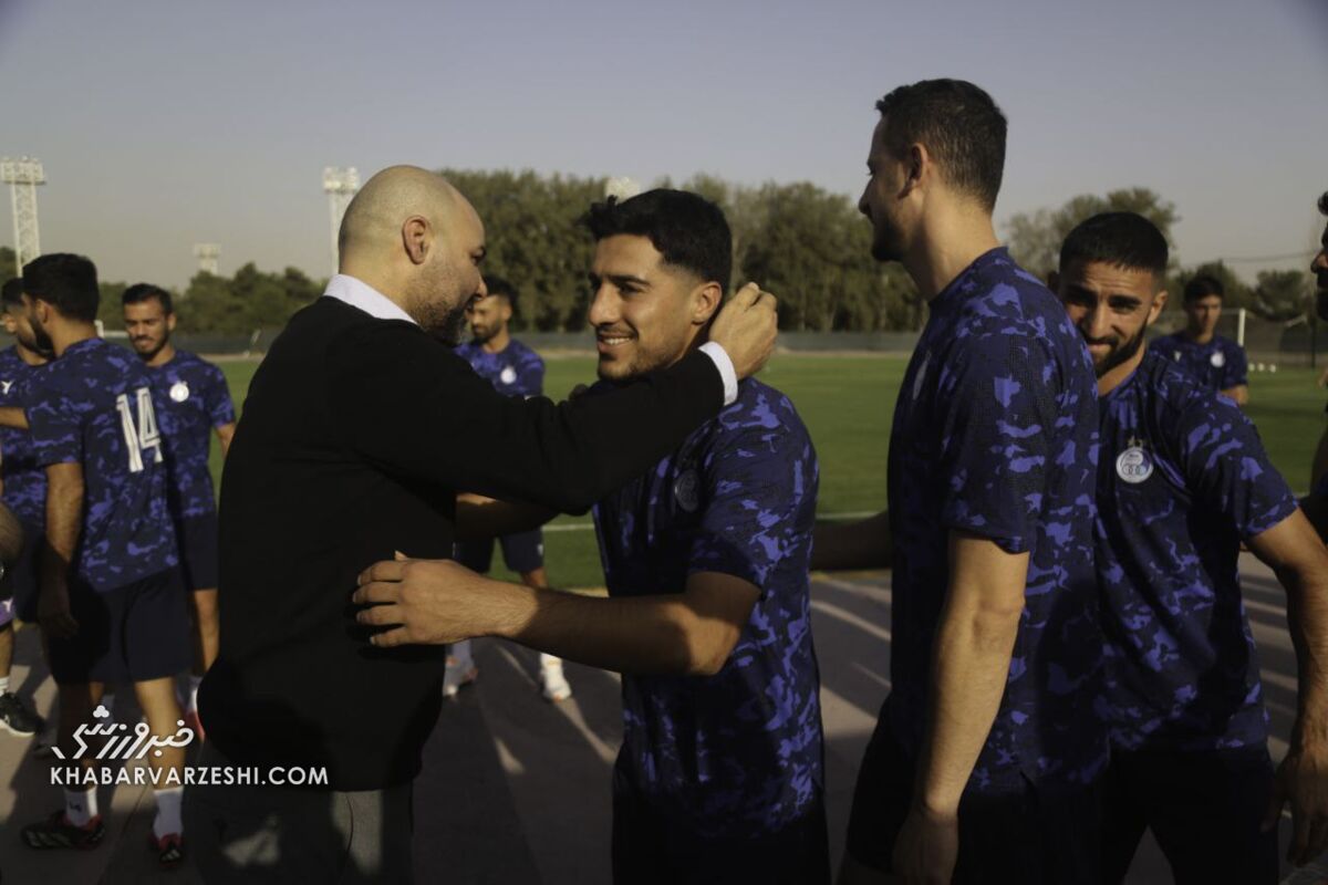 جو مثبت رختکن استقلال بعد از حضور سرمربی موقت جو مثبت رختکن استقلال بعد از حضور سرمربی موقت