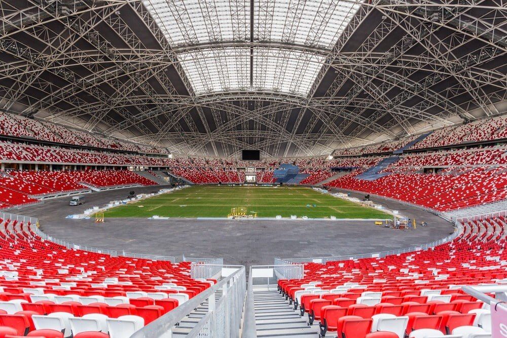 ورزشگاه ملی سنگاپور؛ شاهکار مهندسی و احترام به ورزشدوستان +تصاویر