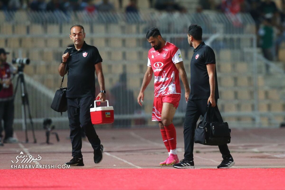 دوری ۳ هفته‌ای ستاره ملی‌پوش پرسپولیس/ کنعانی‌زادگان کدام بازی‌ها را از دست خواهد داد؟