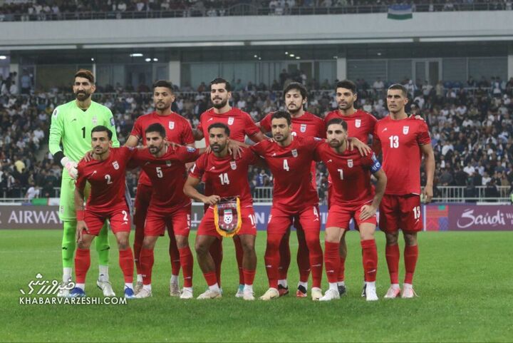 عکس تیمی ایران؛ ازبکستان - ایران
