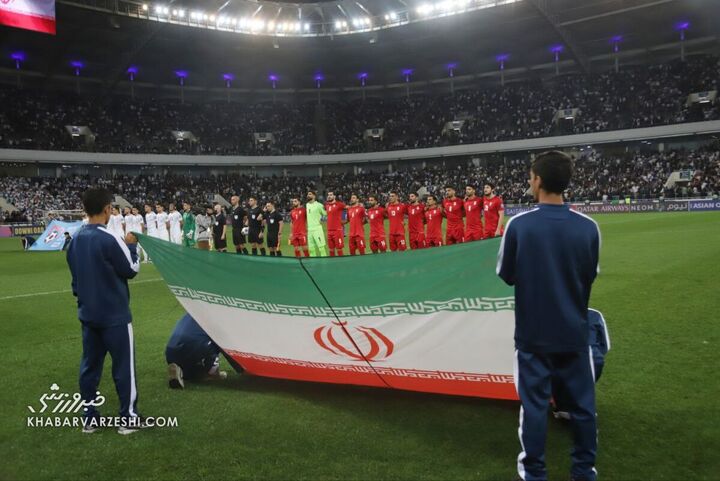 بازیکنان ایران؛ ازبکستان - ایران